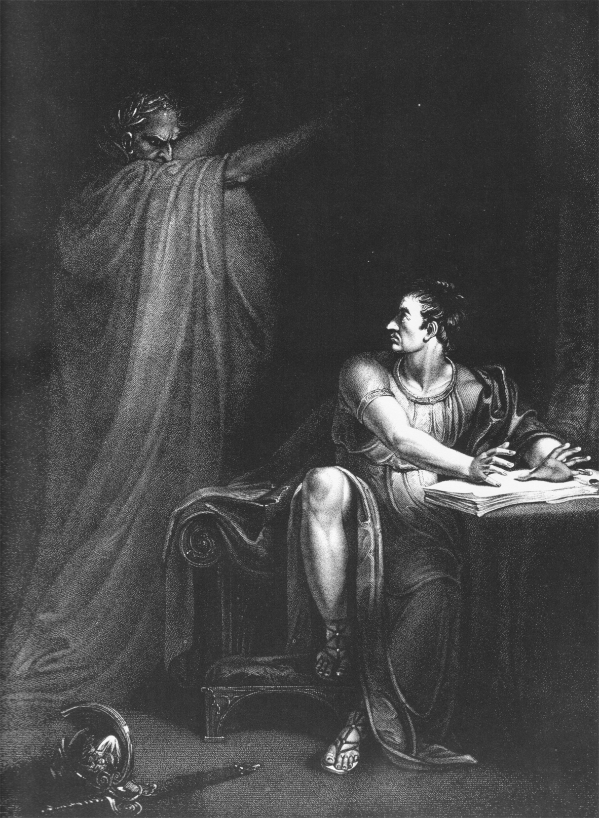 Brutus and the Ghost of Caesar