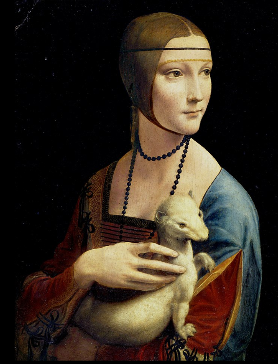Lady with an Ermine by Da Vinci