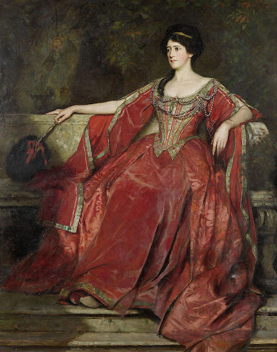 Alice Crawford as Olivia by Logsdail 1907 Alice Crawford as Olivia by Logsdail 1907