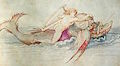 Arion Riding a Dolphin by Albrecht Dürer, 1514 Arion on a dolphin's back