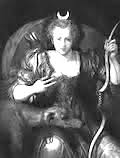 Queen Elizabeth I with dog
