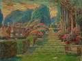 12th Night Setting painting