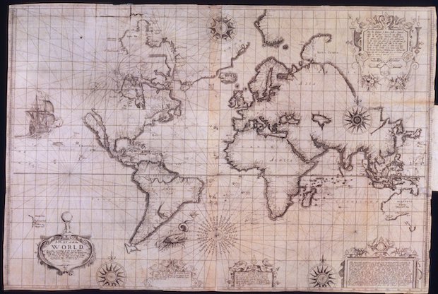 World Map c1599