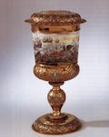 Covered 17th Century Goblet