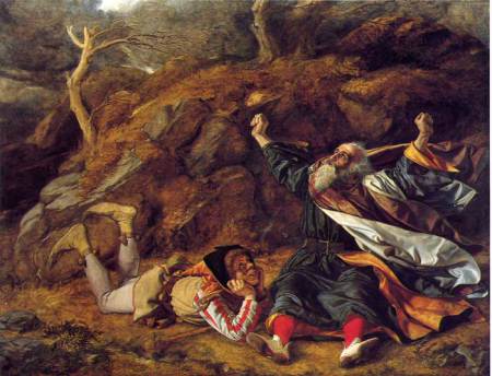 King Lear and the Fool in the Storm