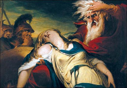 King Lear Mourns the Death of Cordelia
