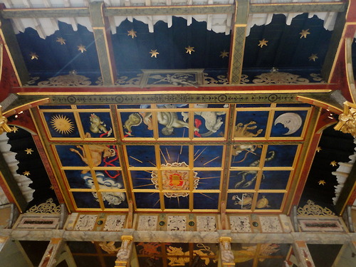 Ceiling of the reconstructed Globe Theatre